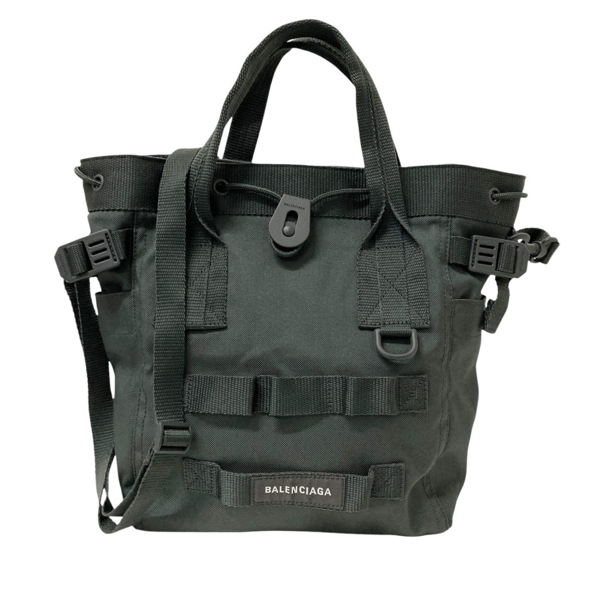 Balenciaga Green Tote Bag